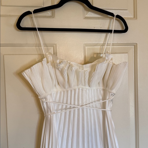 Acler Sanna Pleated Maxi Dress Anthropologie - Picture 5 of 11